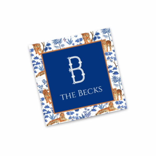 Garden Tiger Personalized Enclosure Cards