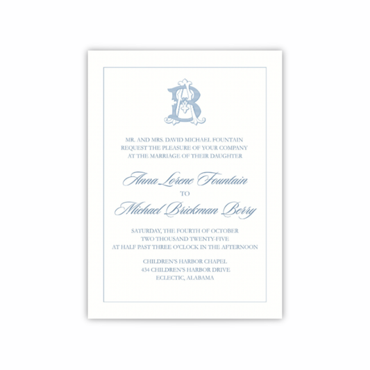 Custom Wedding Invitations