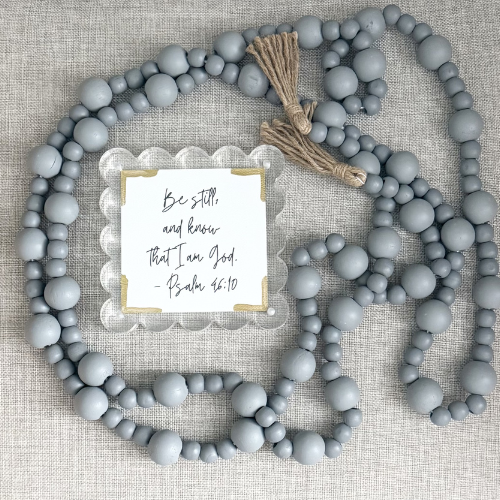 Be Still Scalloped Frame