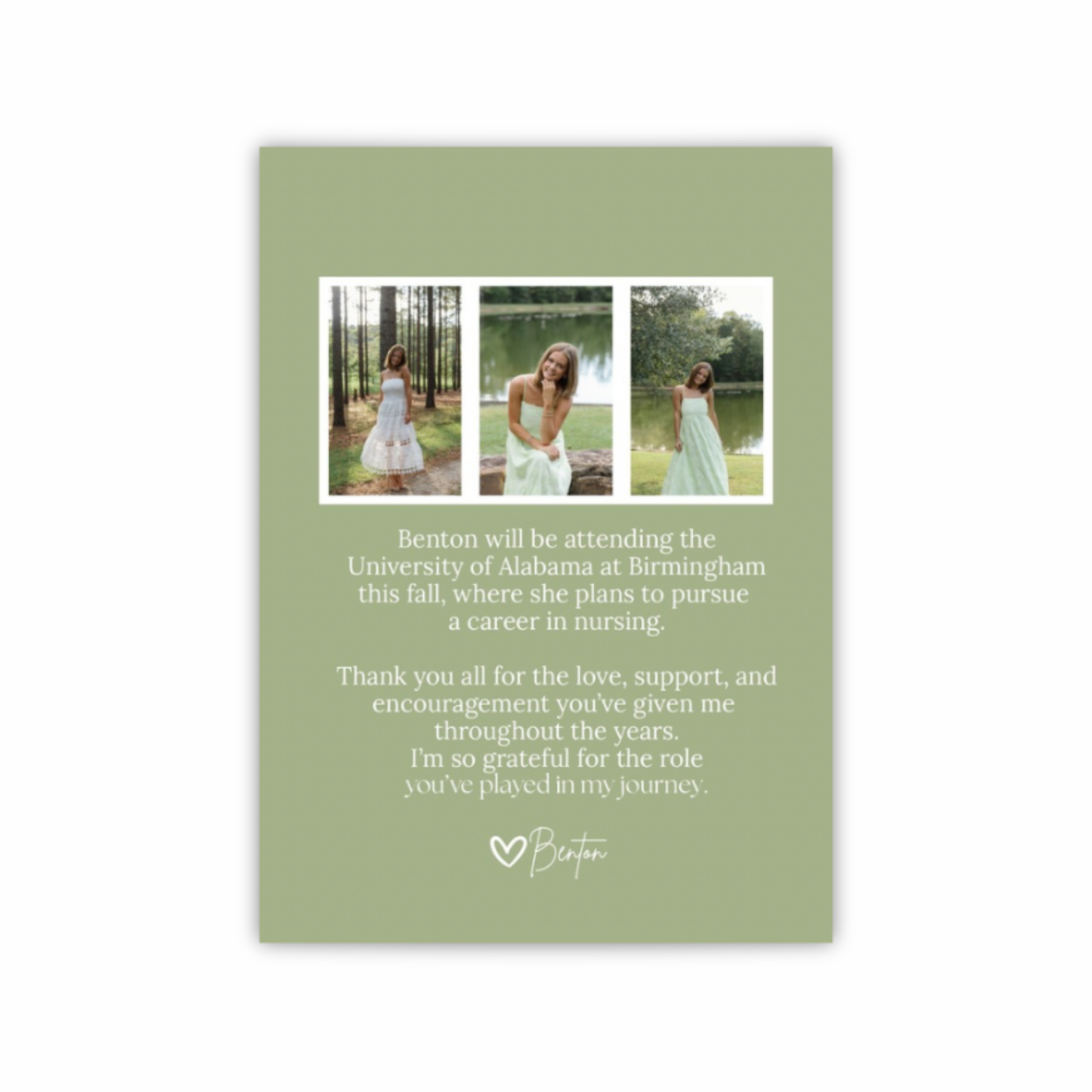 Signature Script Custom Graduation Invitations