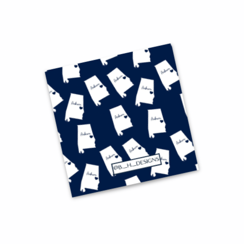 Aubie Personalized Enclosure Cards