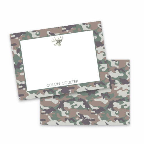 Gone Hunting Flat Stationery Cards (Copy)