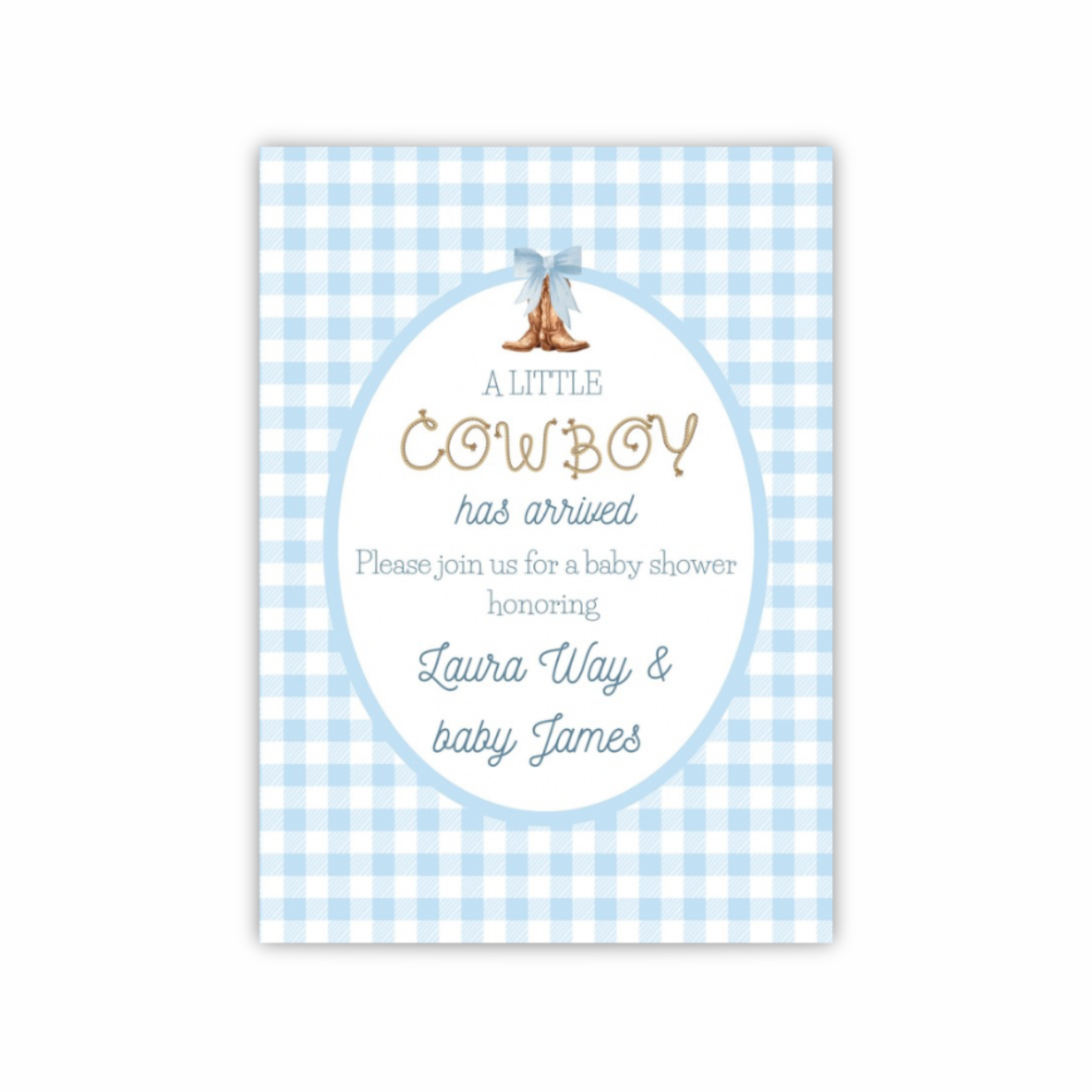 Personalized Baby Shower Invitation