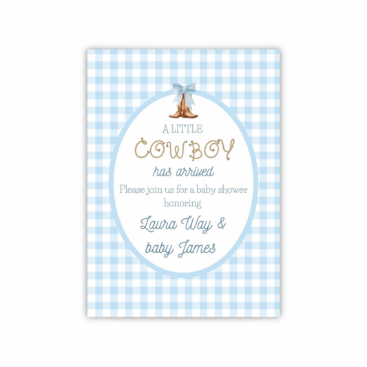 Personalized Baby Shower Invitation