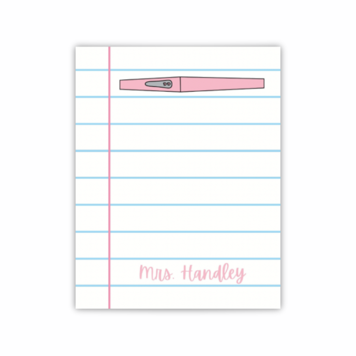 Personalized Classic Notepad (5 × 7)