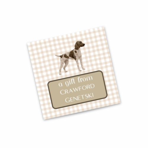 Personalized Pet Enclosure Cards