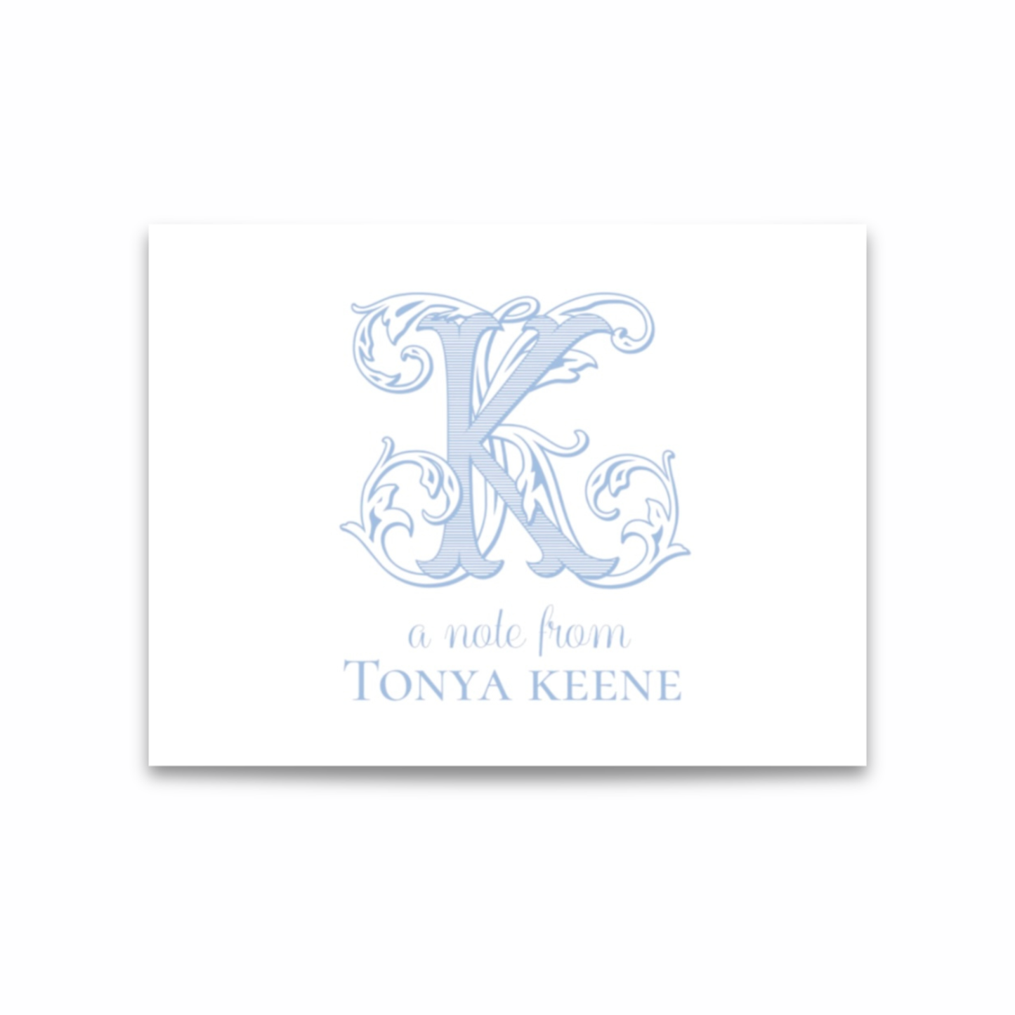 Custom Folded Note Cards