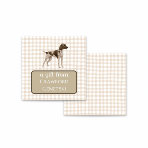 Personalized Pet Enclosure Cards