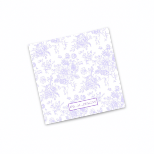 Personalized Gingham Enclosure Cards