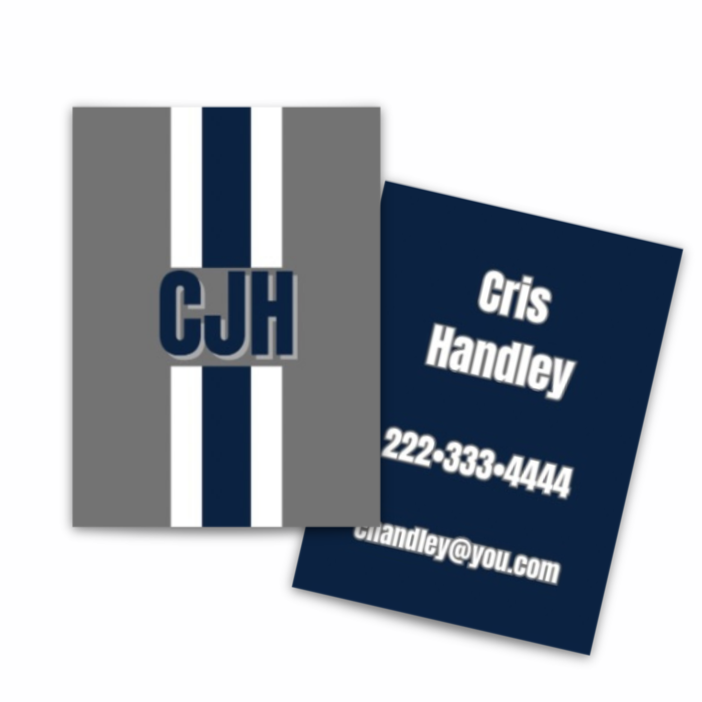 Personalized Laminated Luggage Tag