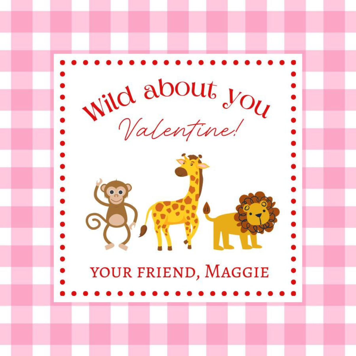 Wild About You Valentine