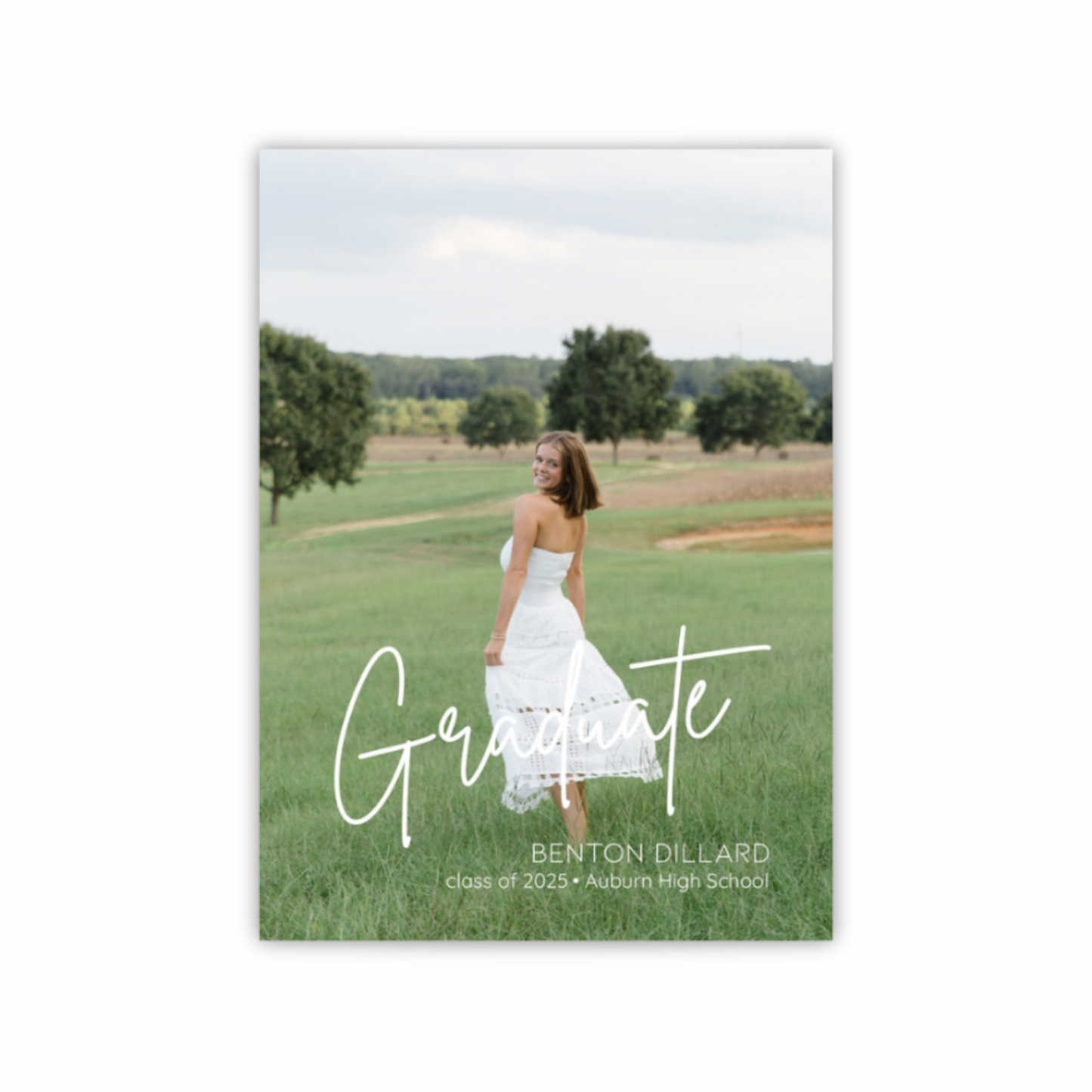 Signature Script Custom Graduation Invitations