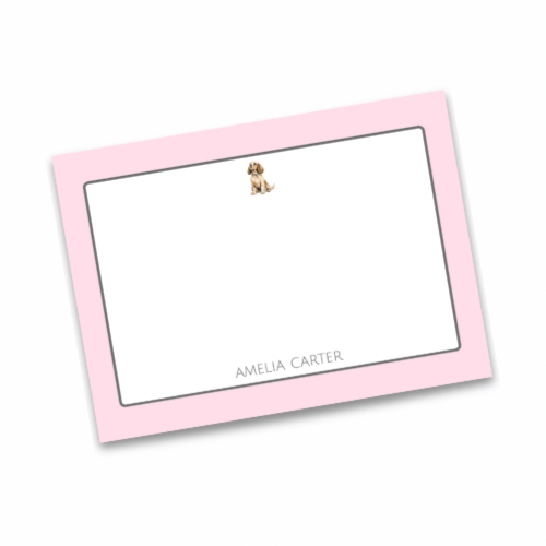Signature Pup Personalized Notecards