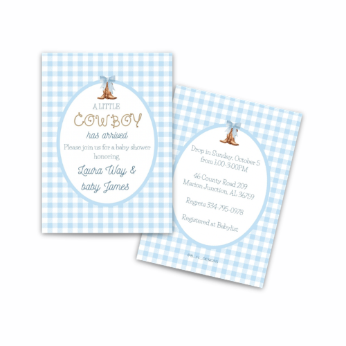Personalized Baby Shower Invitation