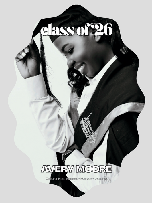 Minimalist Graduation Invitation