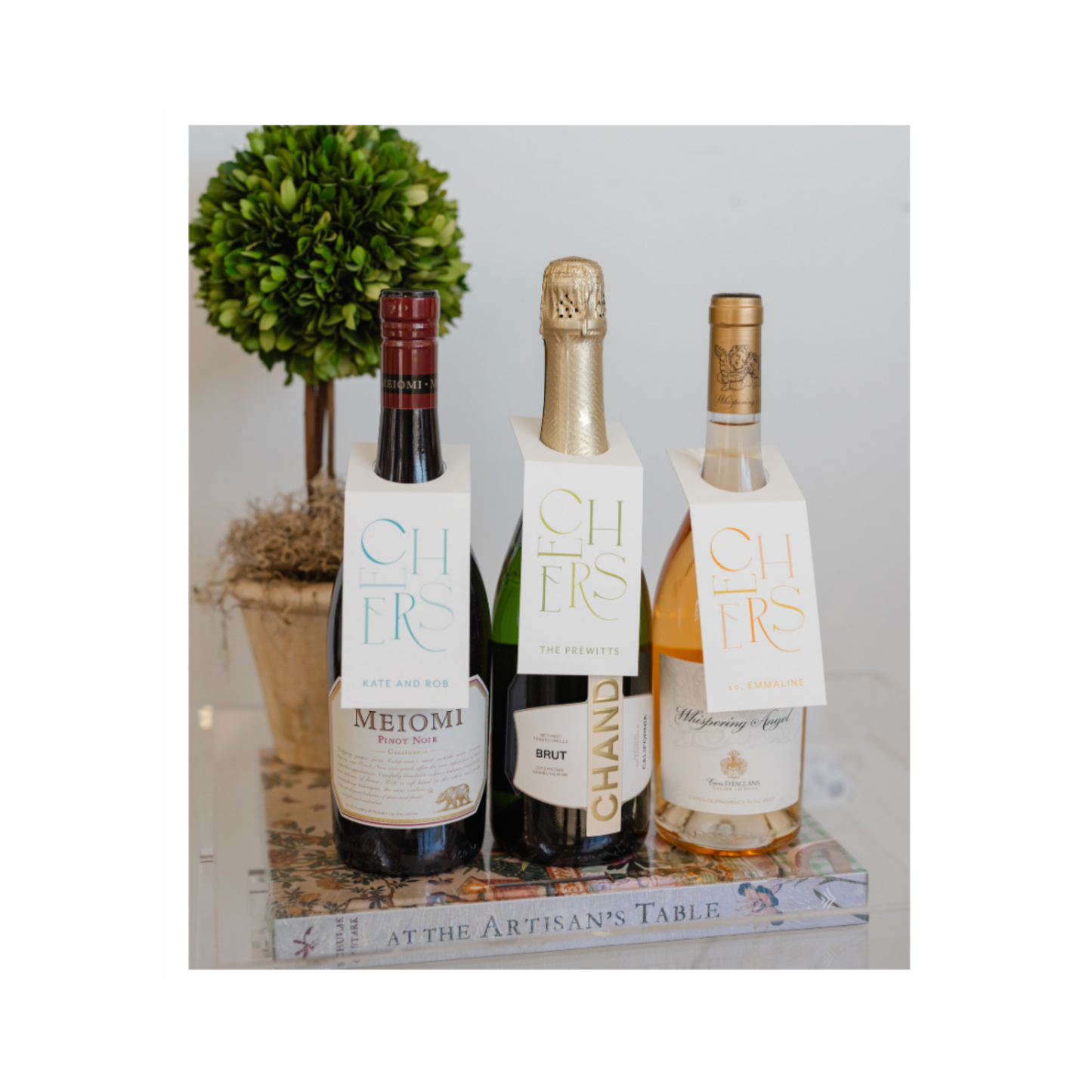 Personalized Wine Bottle Tags